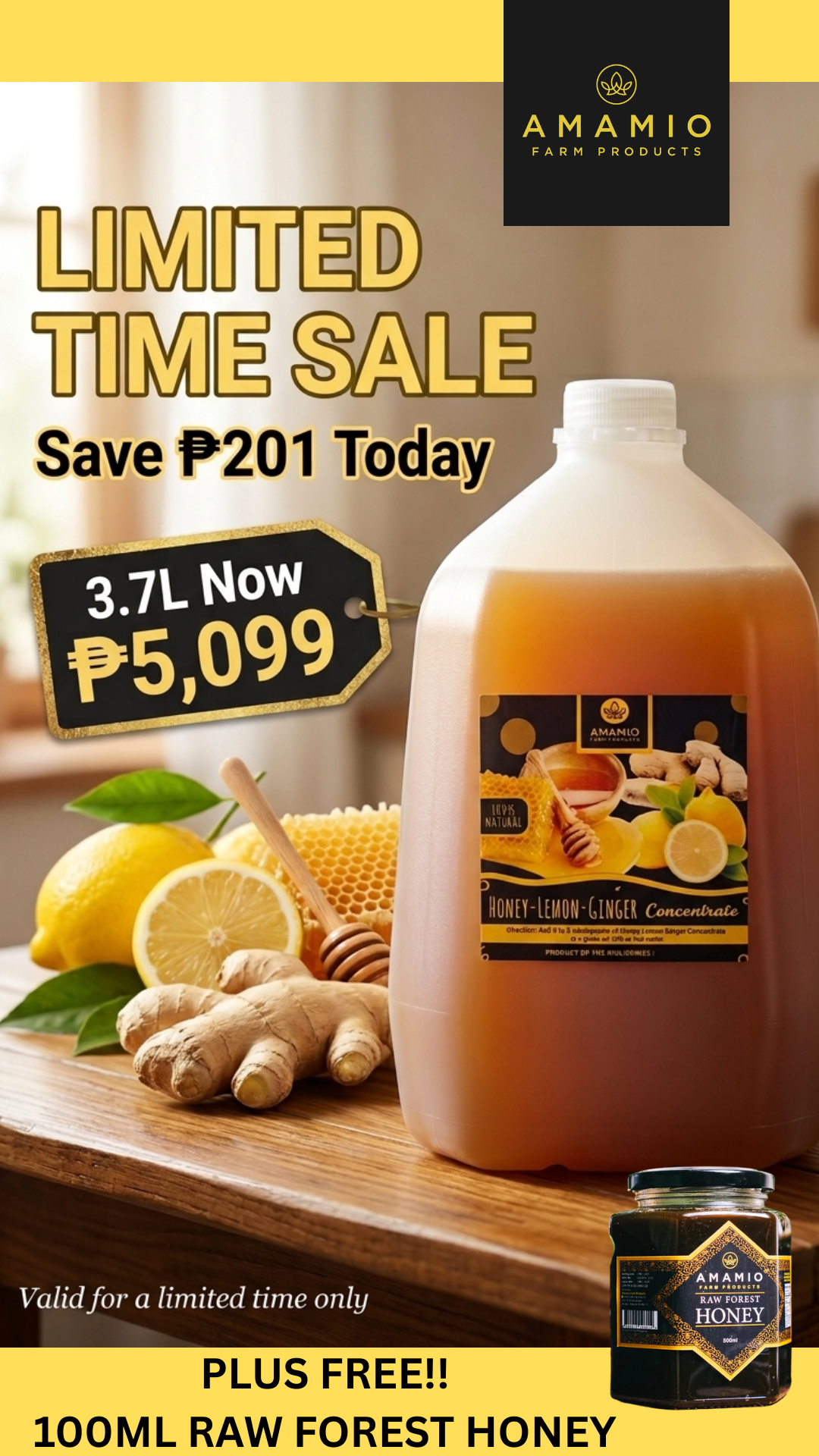 3.7L HLGC + 100ml RFH PROMO