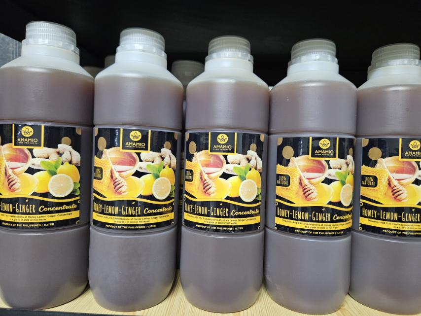 SALE! 2 LITERS HONEY LEMON GINGER CONCENTRATE