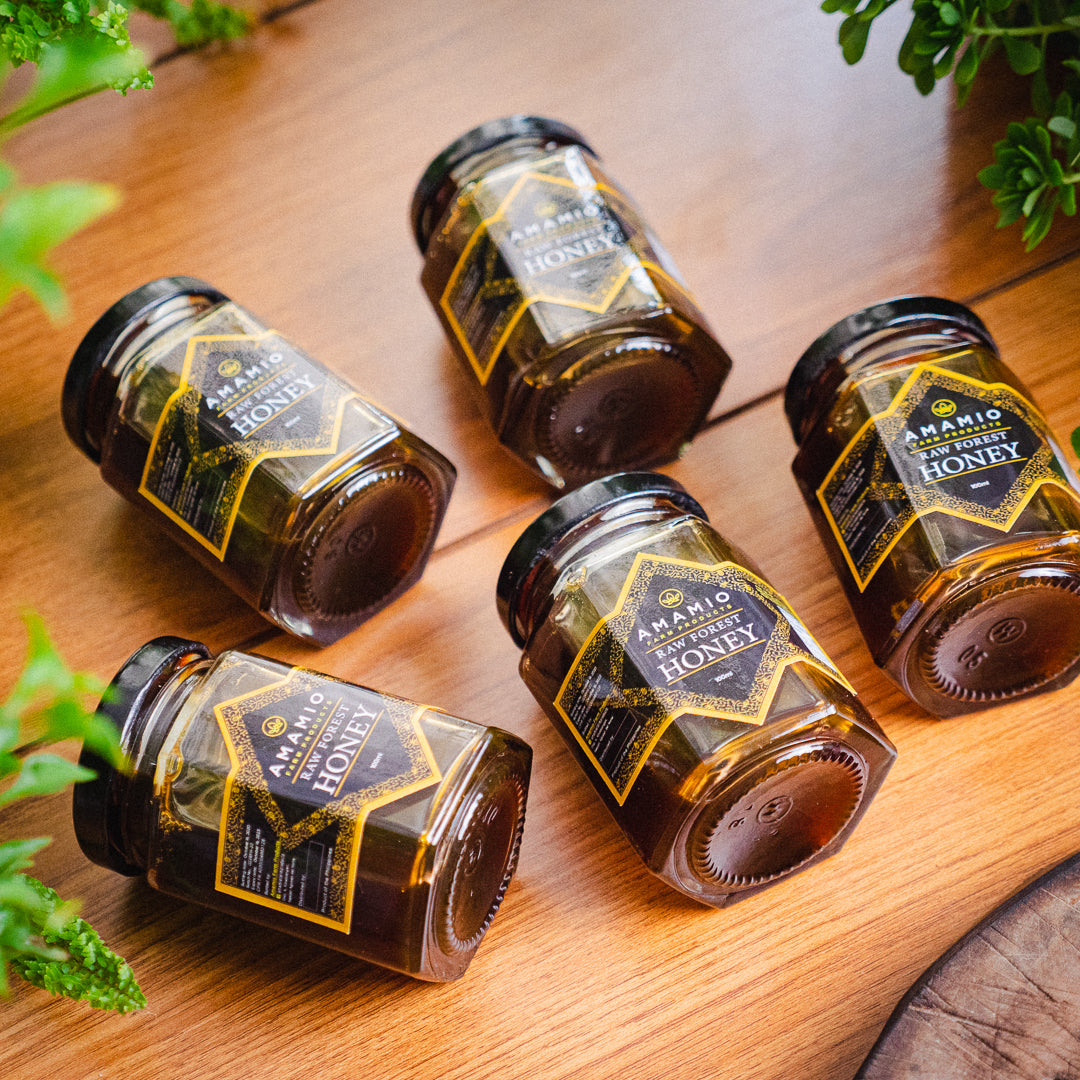 100ml Raw Honey (5 jars bundle)