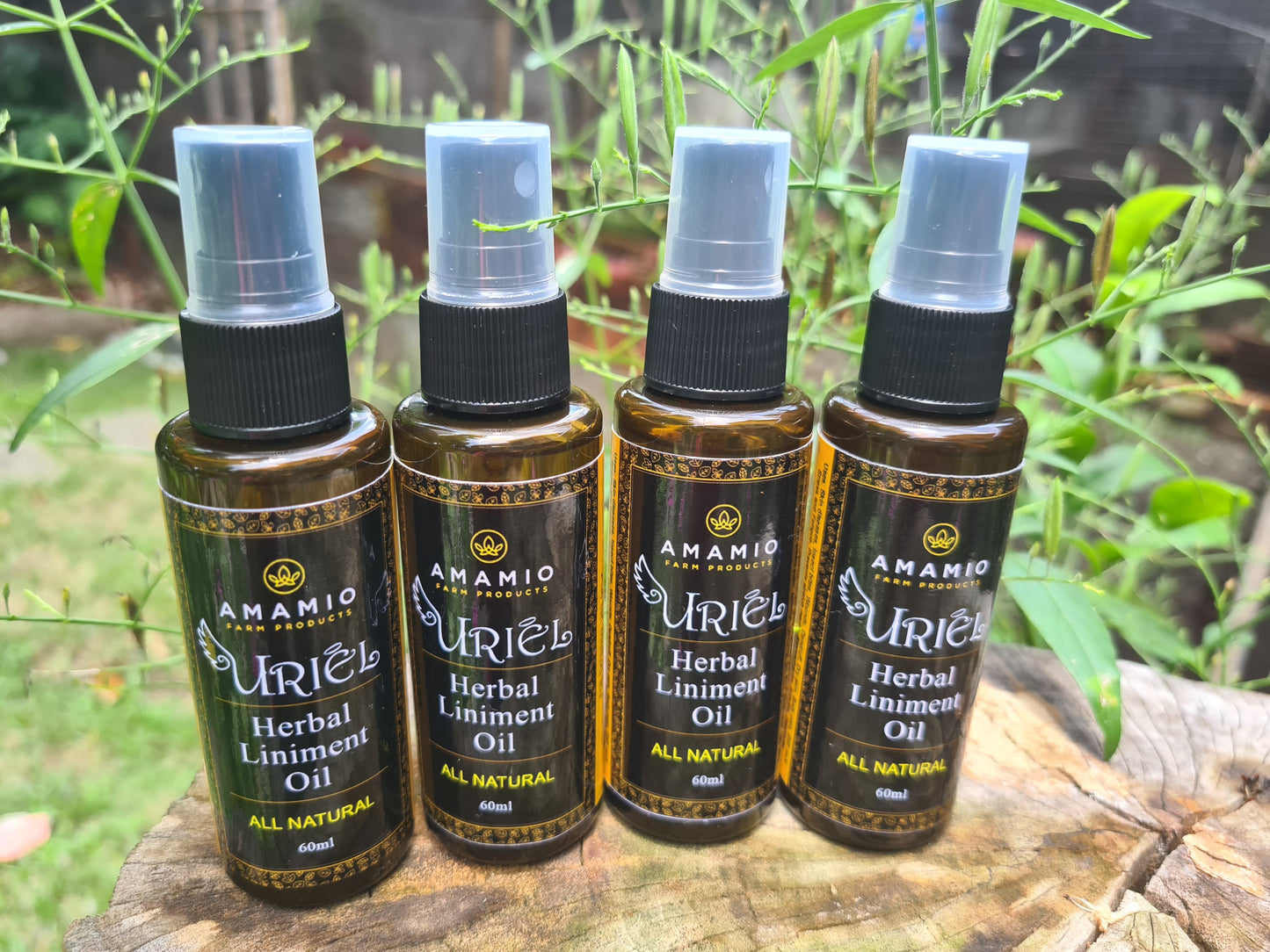 Uriel Herbal Liniment Oil (4 Btls.)