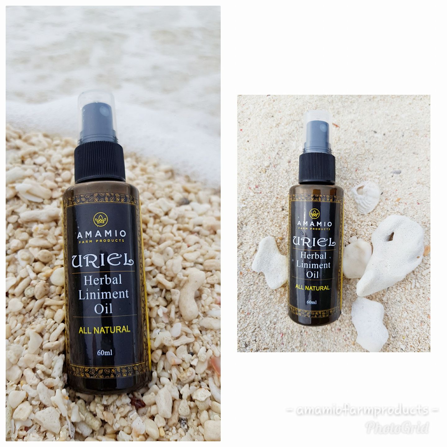 Uriel Herbal Liniment Oil (4 Btls.)