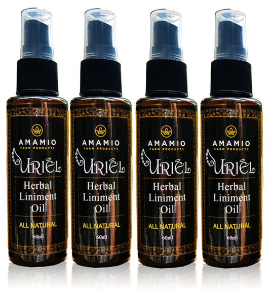 Uriel Herbal Liniment Oil (4 Btls.)